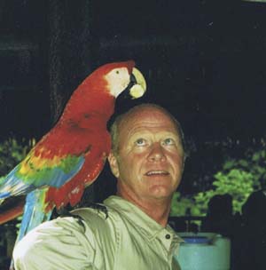 Ron at the Tambopata Research Center, Amazon Jungle, Peru.